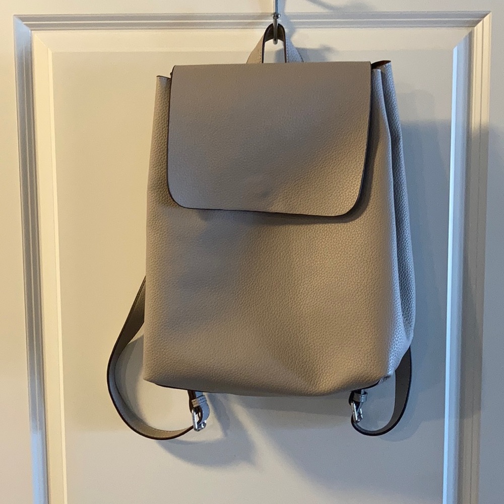 Street Level Faux Leather Backpack